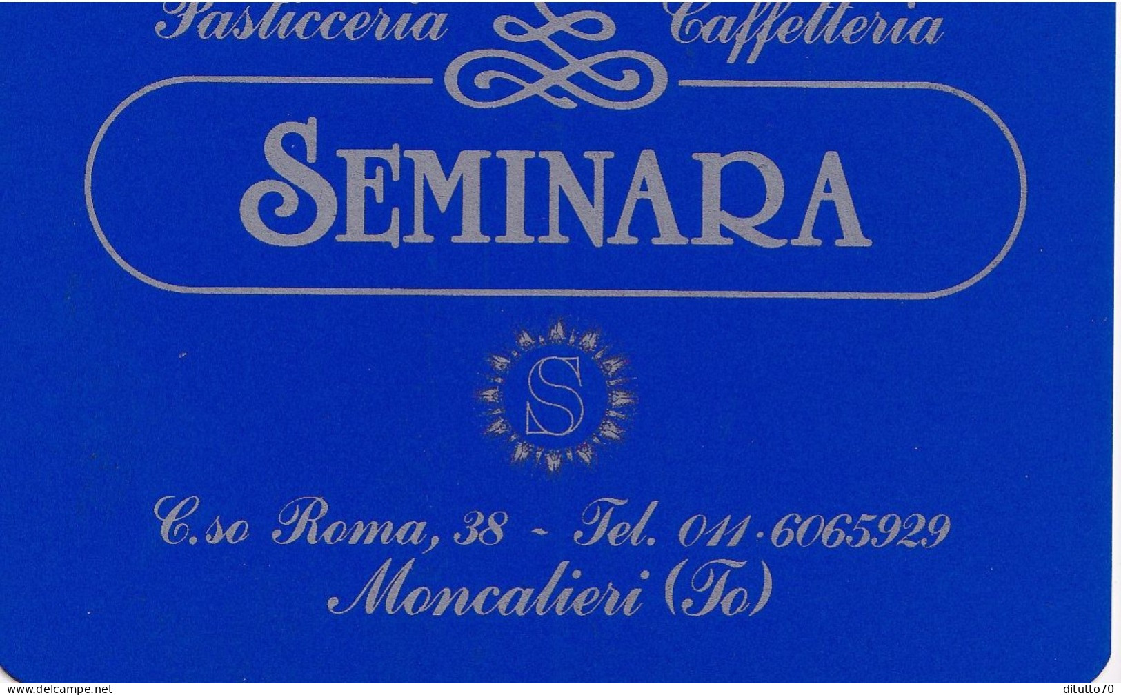 Calendarietto - SEMINARA - Caffetteria - Moncalieri - Torino - Anno 1990 - Petit Format : 1981-90