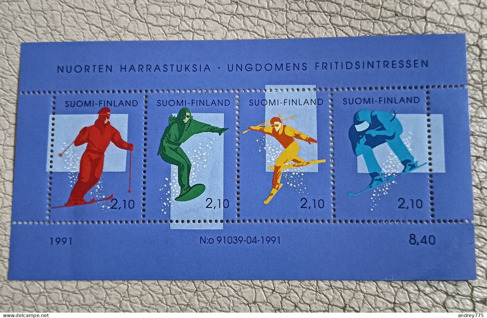 Finlandia - Giochi Della Gioventù - Unused Stamps