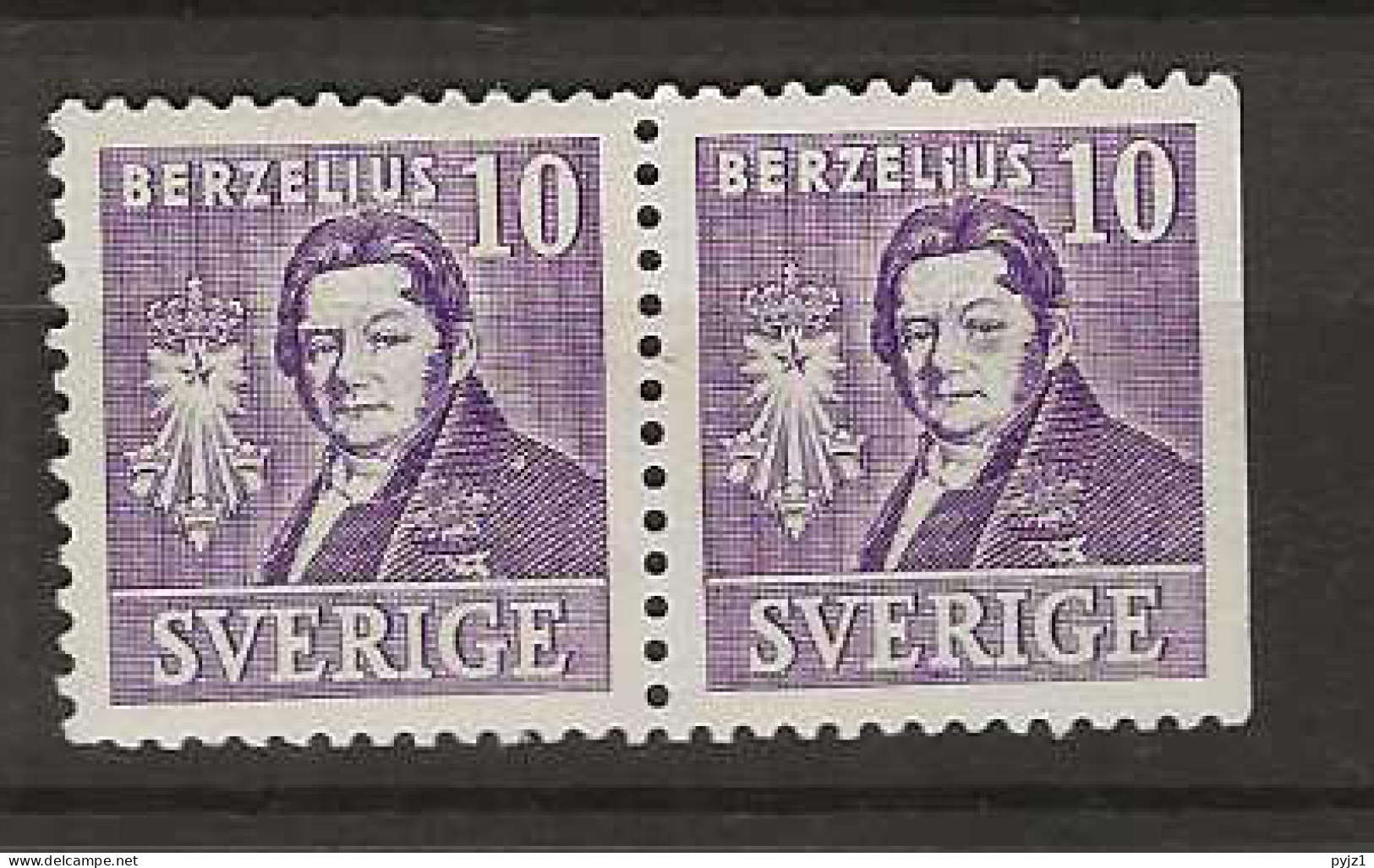 1939 MNH Sweden Mi 272BD Postfris** - Unused Stamps