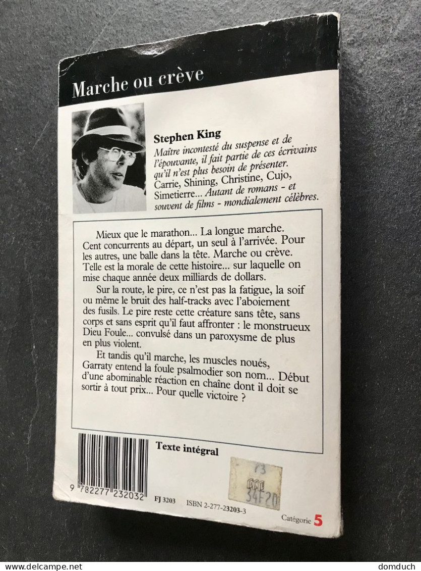 J’AI LU EPOUVANTE N° 3203    Marche Ou Crève    Stephen KING - Fantásticos