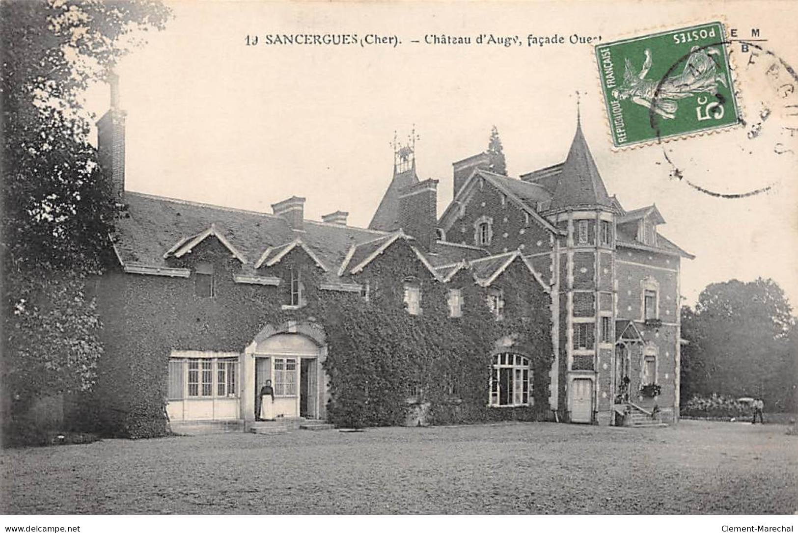 SANCERGUES - Château D'Augy - Très Bon état - Sancergues