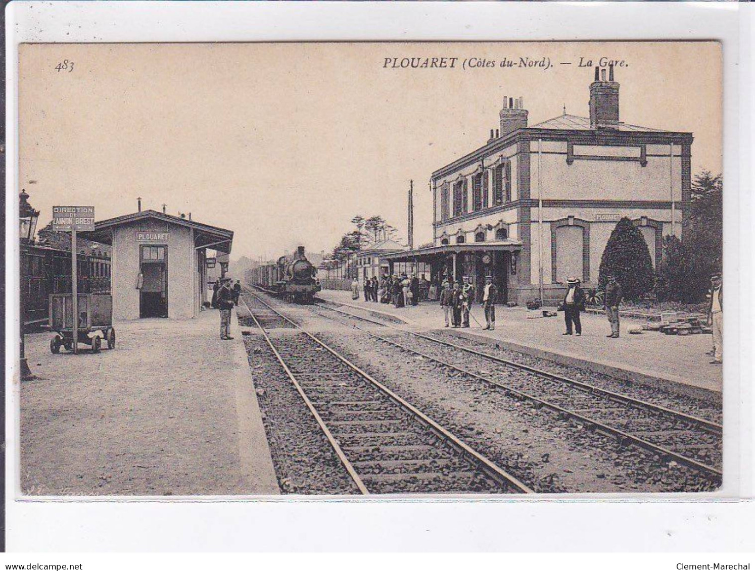 PLOUARET: La Gare - Très Bon état - Plouaret