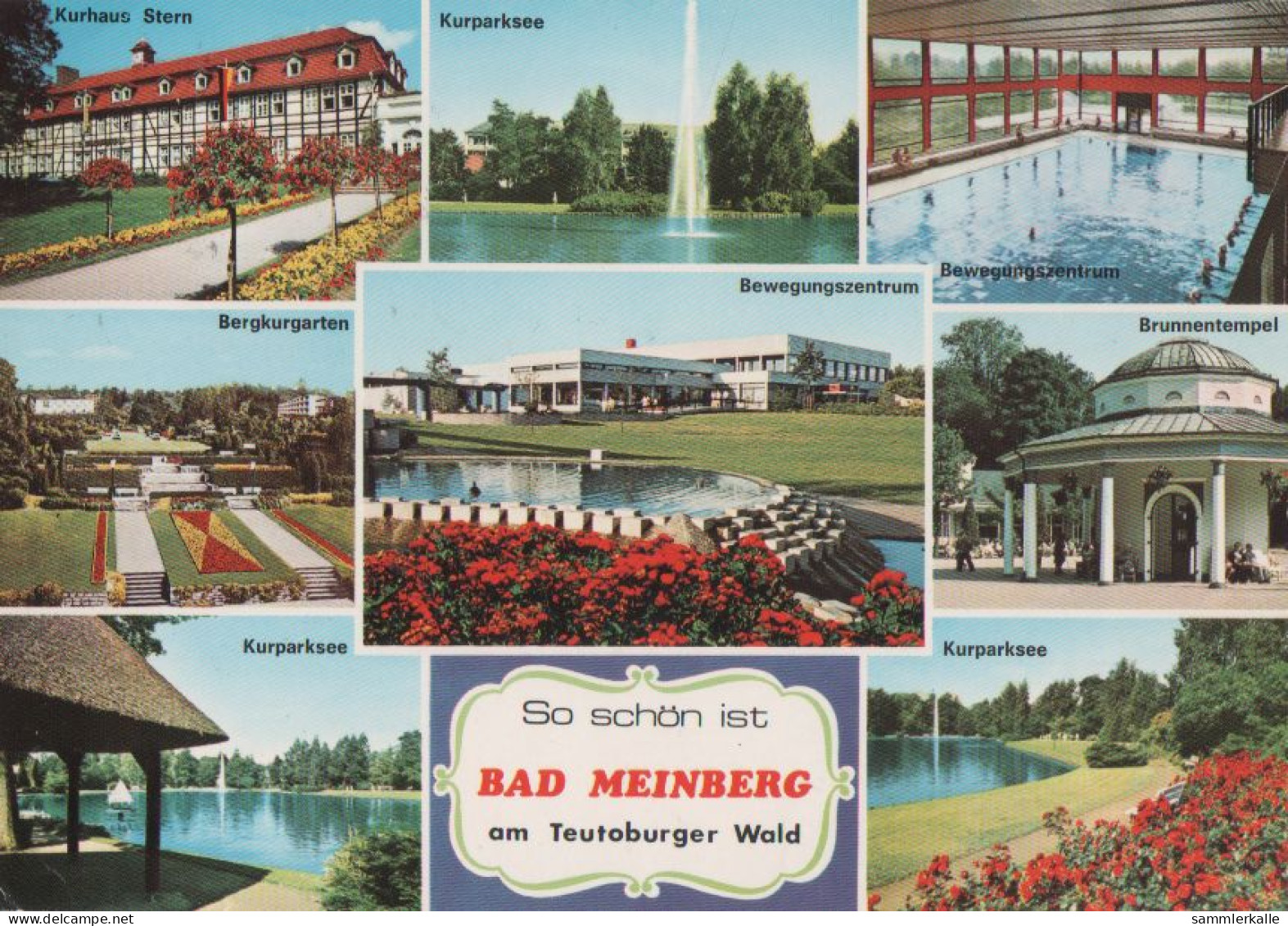 26362 - Horn-Bad Meinberg - U.a. Bergkurgarten - 1990 - Bad Meinberg