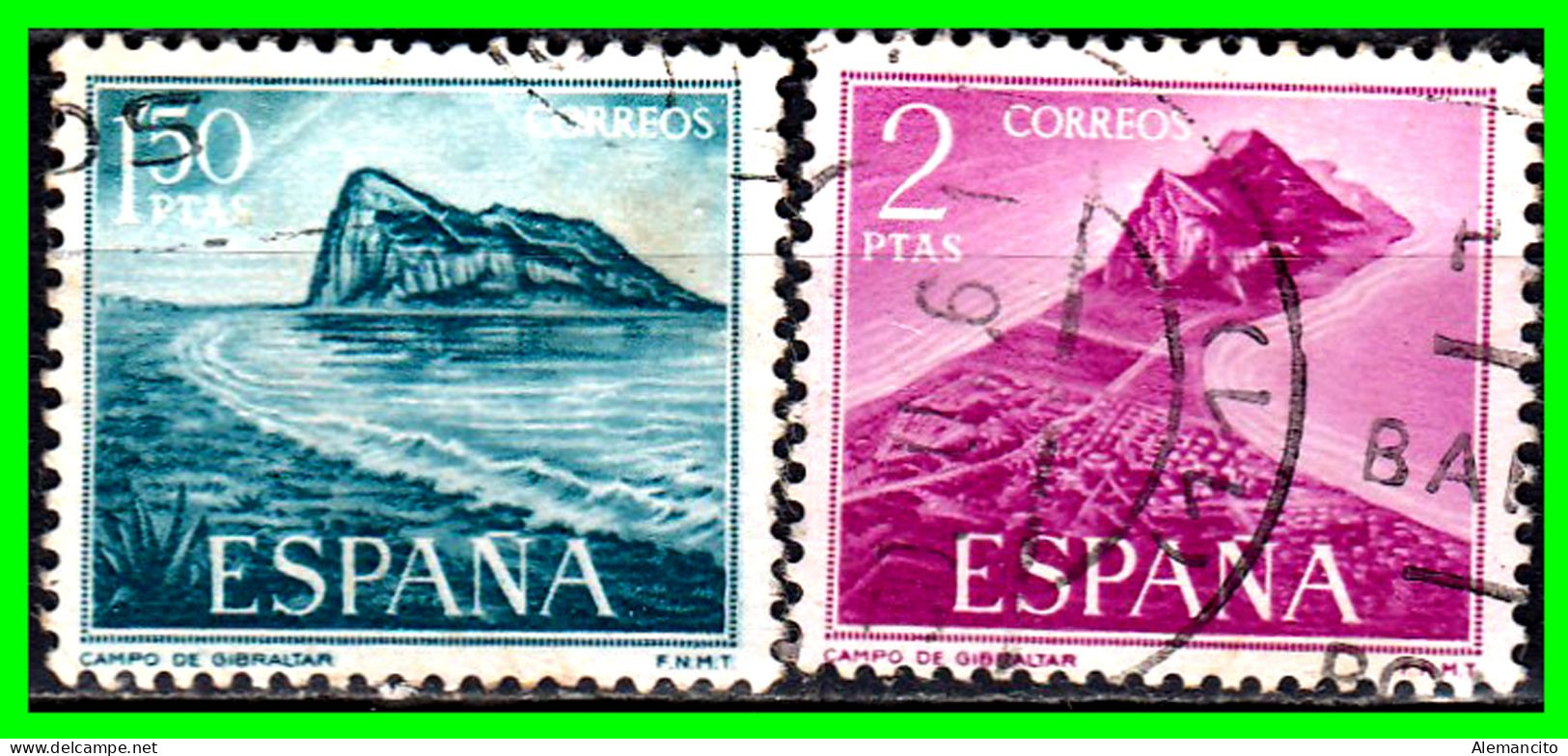 ESPAÑA.-  SELLOS AÑOS 1969 -PRO TRABAJADORES EN GIBRALTAR .- SERIE .- - Used Stamps