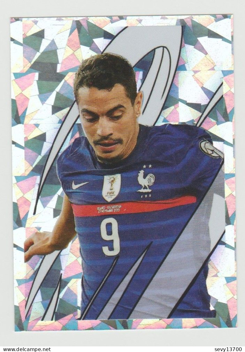 Foot Ball 10 Autocollants PANINI Intermarché Au Plus Près Des Bleus 2022 Ben Yedder Asssevi, Bilbault, Périsset, Renard - Edizione Francese