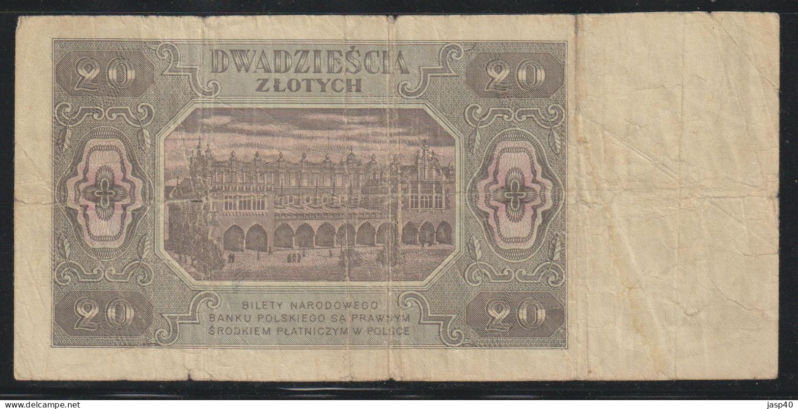 POLONIA - 20 ZLOT DE 1948 - Pologne