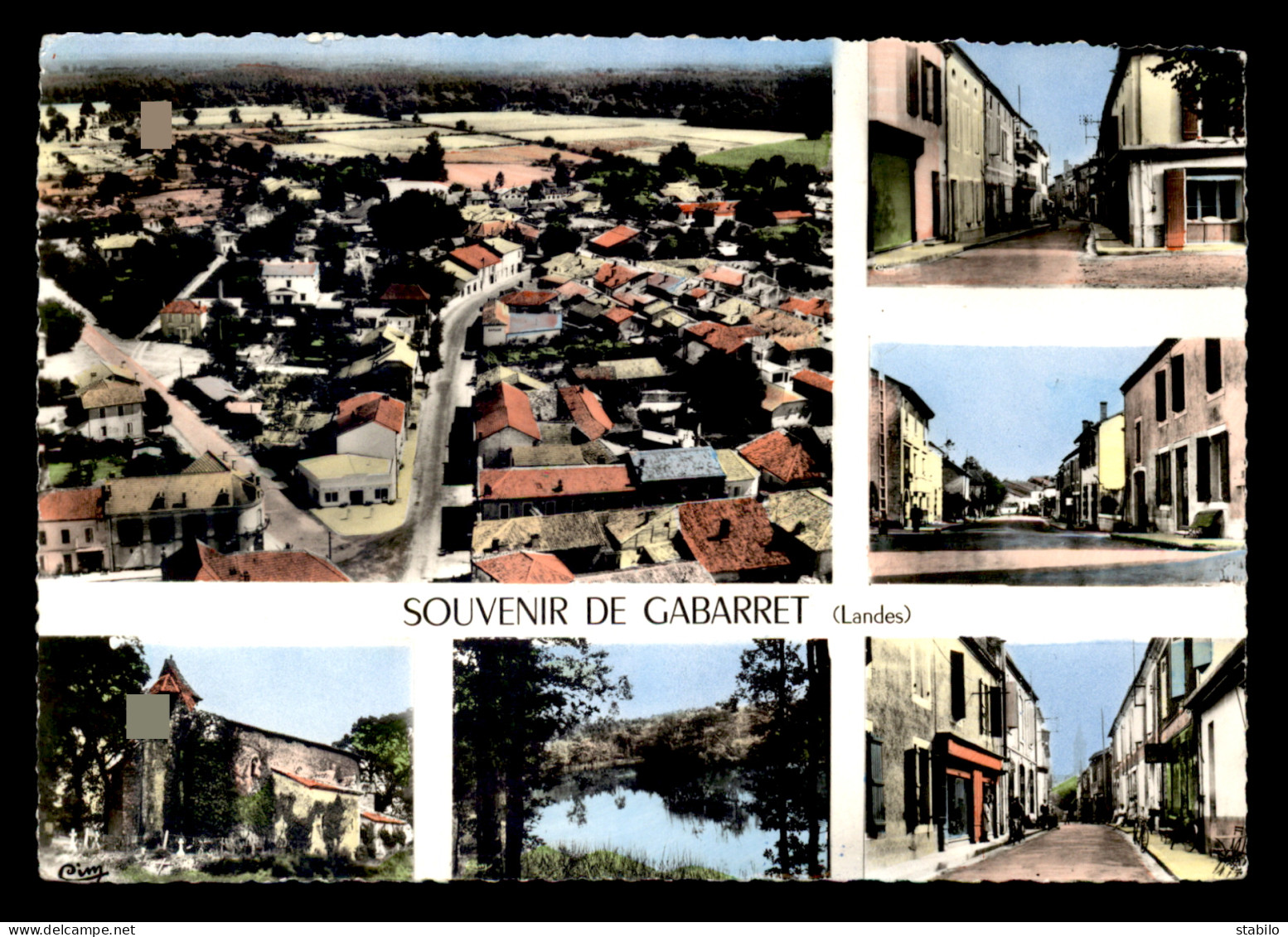 40 - GABARRET - SOUVENIR MULTIVUES - Gabarret