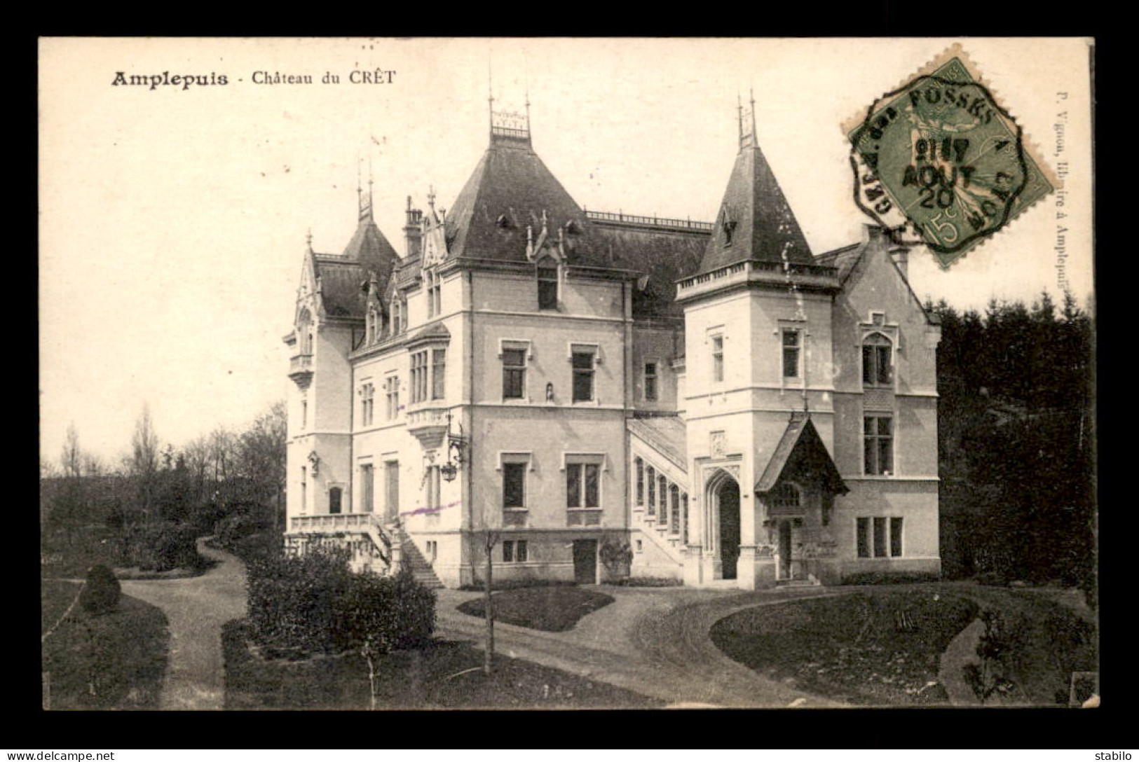 69 - AMPLEPUIS - CHATEAU DU CRET - Amplepuis