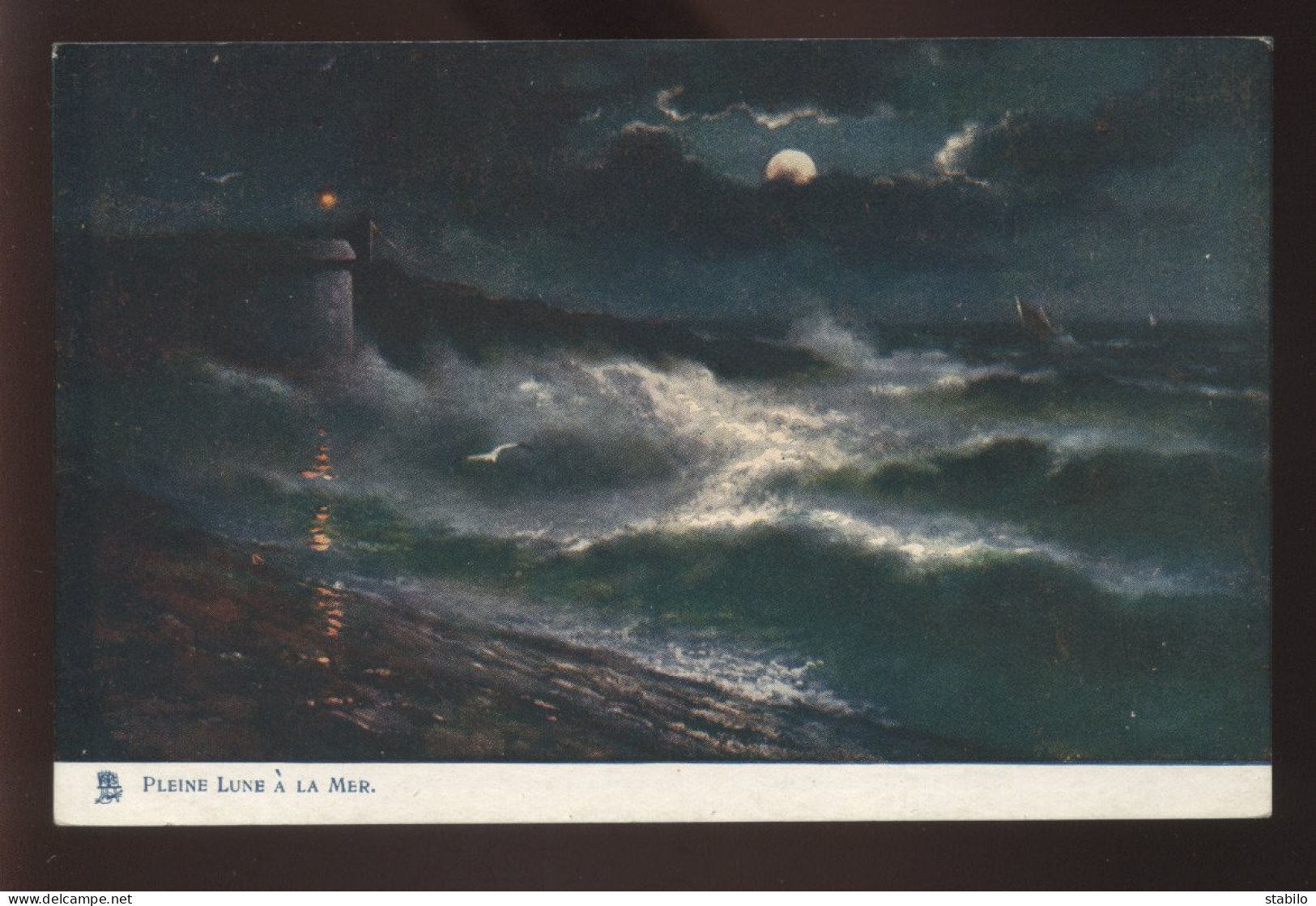 ILLUSTRATEURS - RAPHAEL TUCK - PLEINE LUNE A LA MER - Tuck, Raphael