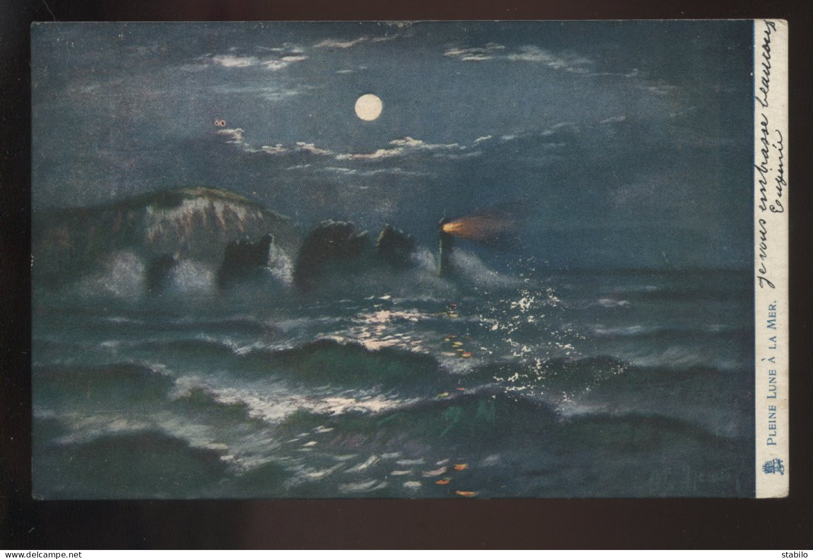 ILLUSTRATEURS - RAPHAEL TUCK - PLEINE LUNE A LA MER - Tuck, Raphael