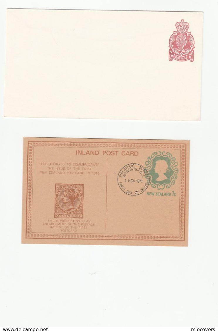 1960s - 1970s New Zealand POSTAL STATIONERY - Enteros Postales