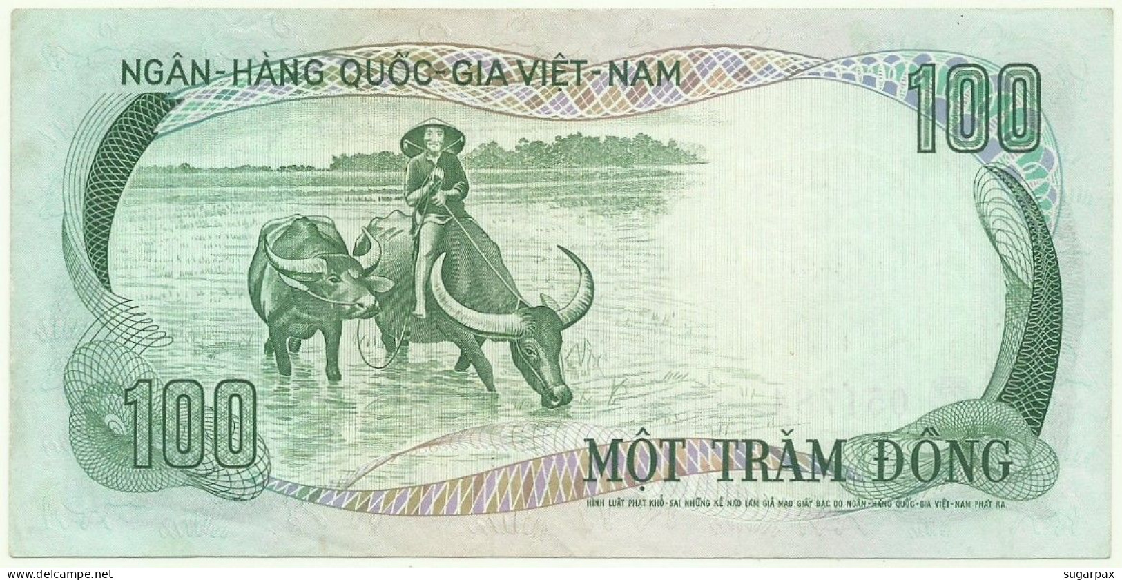 SOUTH VIET NAM - 100 DONG - ND ( 1972 ) - P 31 - SÉRIE B/26 - VIETNAM - Viêt-Nam