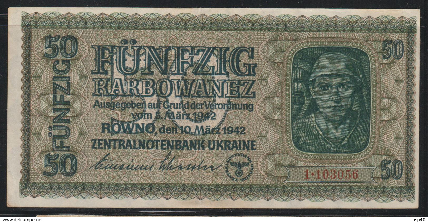 UCRANIA - 50 KARBO DE 1942 - Ukraine