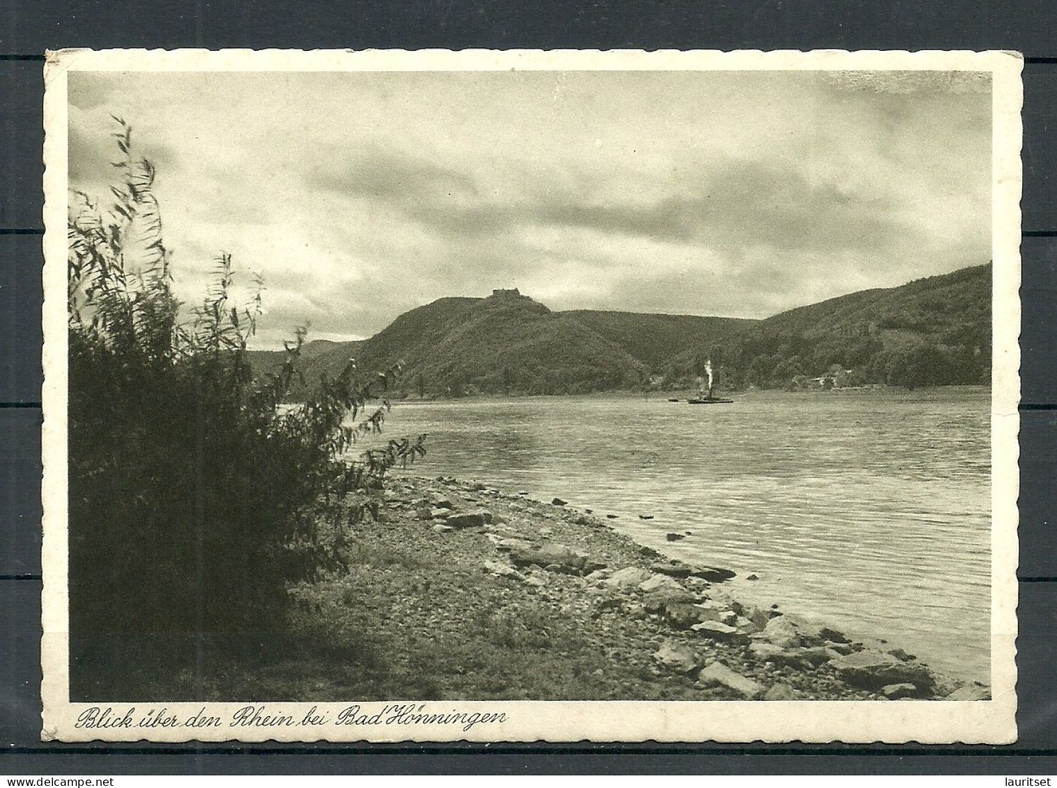 Germany Deutschland Blick über D. Rhein Bei Bad Hönningen, Unused - Bad Hönningen