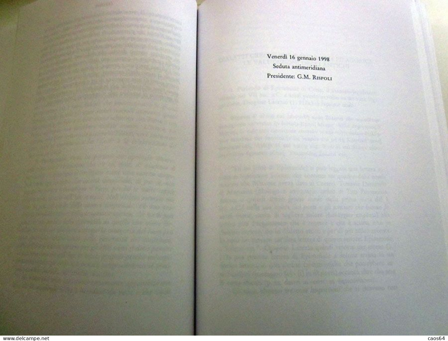 La letteratura pseudepigrafa nella cultura greco romana. G. Cerri Napoli 2000 AION