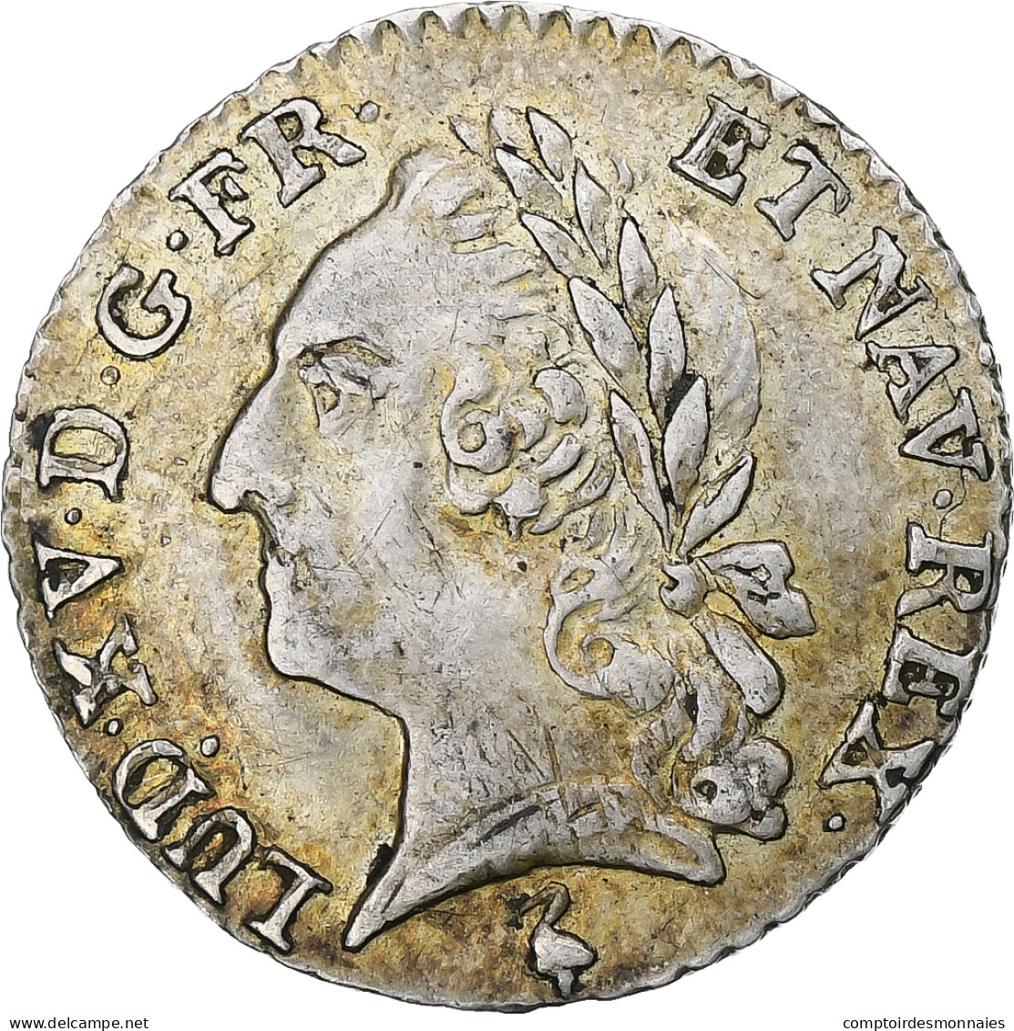 France, Louis XVI, 1/20 Écu à La Vieille Tête, 1779, Paris, 2ème Semestre - 1774-1791 Louis XVI