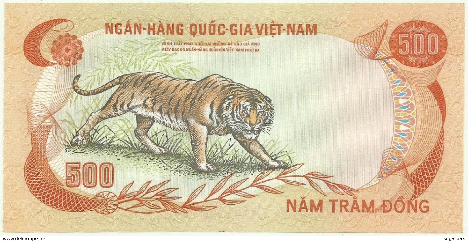 SOUTH VIET NAM - 500 DONG - ND ( 1972 ) - P 33 - Unc. - SÉRIE Y1 - VIETNAM - Viêt-Nam