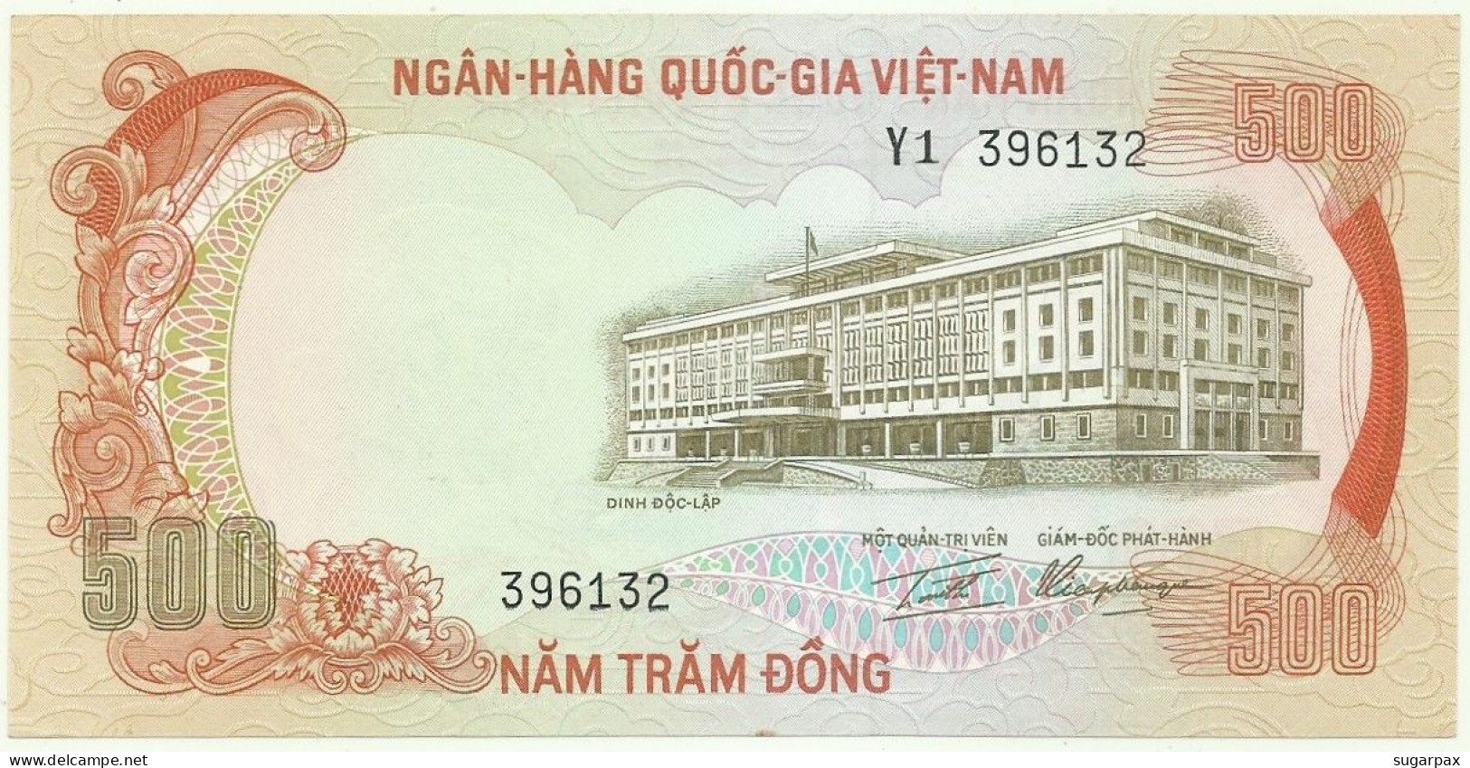 SOUTH VIET NAM - 500 DONG - ND ( 1972 ) - P 33 - Unc. - SÉRIE Y1 - VIETNAM - Vietnam