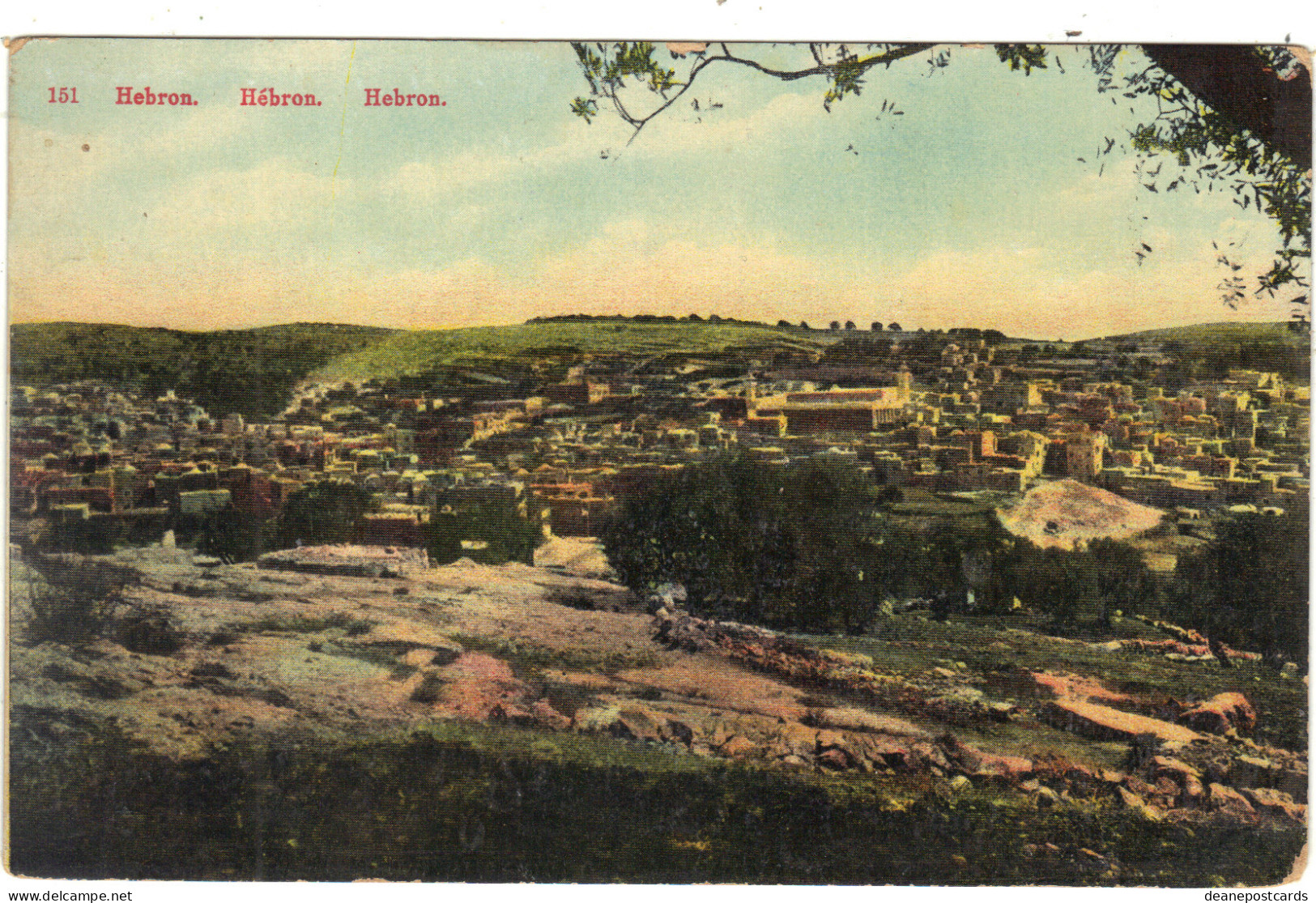 Israel  - Hebron General View - Israel