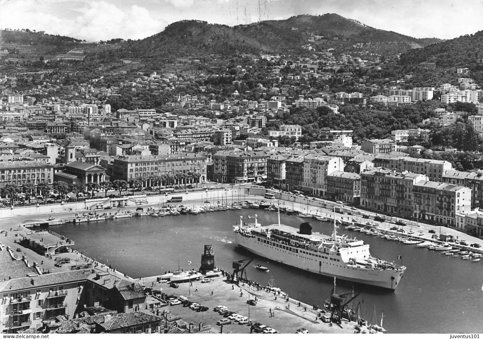 CPSM Nice-Le Napoléon Dans Le Port-Timbre    L2810 - Schiffahrt - Hafen