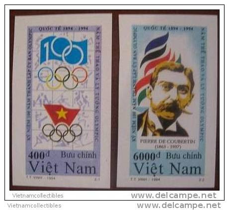 Vietnam Viet Nam MNH Imperf Stamps 1994 : Centenary Of International Olympic Committee (Ms687) - Vietnam