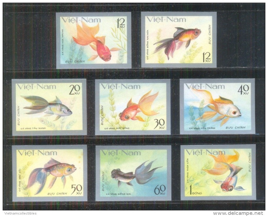 Vietnam Viet Nam MNH Imperf Stamps 1977 : Goldfishes / Gold Fish (Ms328) - Vietnam