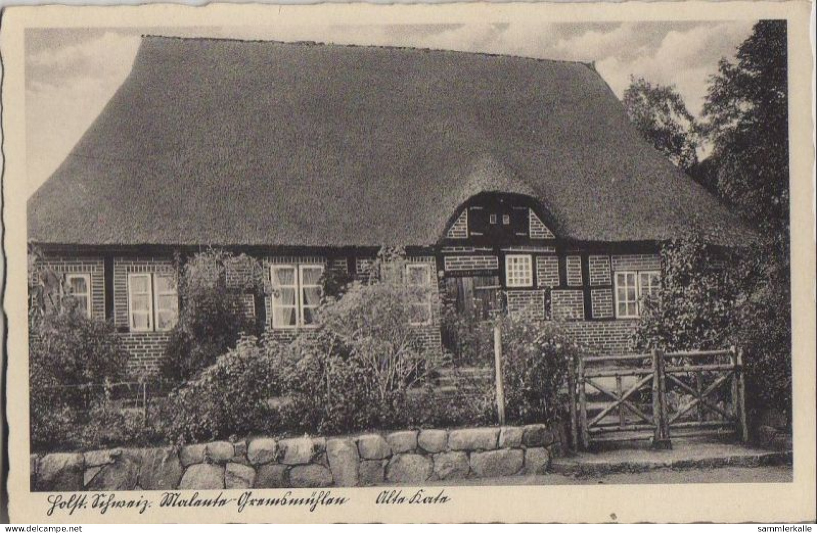 31380 - Malente - Gremsmühlen, Alte Kate - Ca. 1950 - Malente-Gremsmuehlen