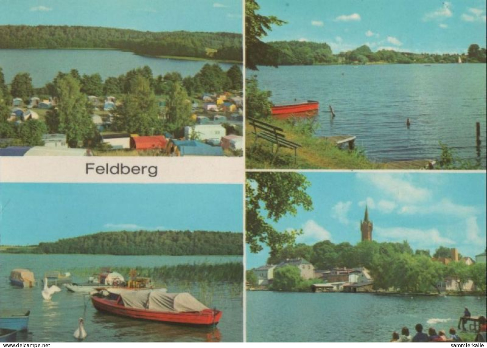 103851 - Feldberg, Feldberger Seenlandschaft - U.a. Bootshafen Des Campingplatzes - 1983 - Feldberg