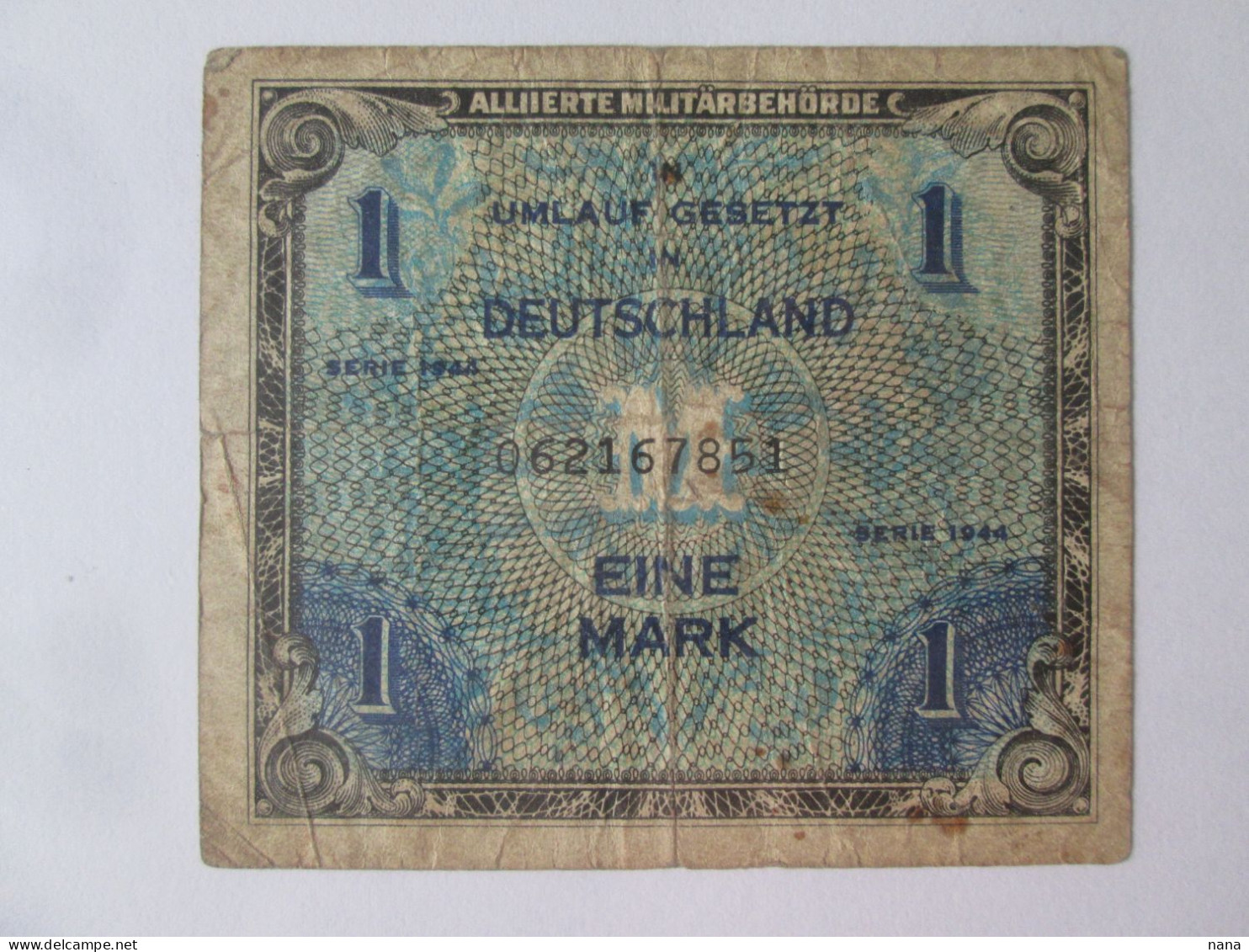 Germany 1 Mark 1944 Banknote - 1 Mark