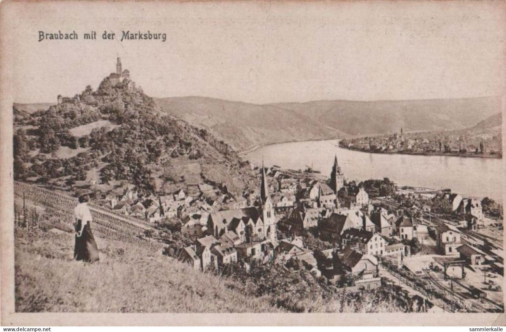 86761 - Braubach - Mit Der Marksburg - Ca. 1930 - Braubach