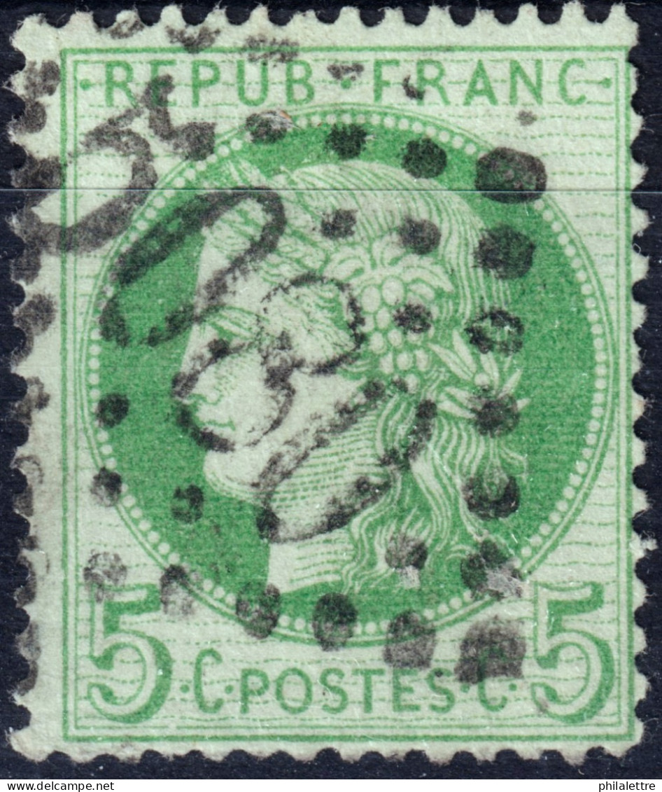 FRANCE -  GC 5080 Du BFE D'ALEXANDRIE Sur Yv.53 5c Cérès Dentelé - TB - 1849-1876: Periodo Clásico