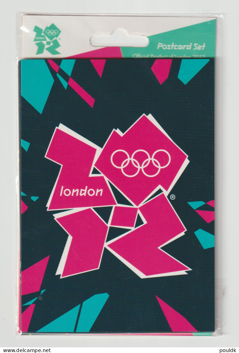 Great Britain 2012 Olympic Games In London - Postcard Set 5 Cards Mint - Plastic Wrapped. Postal Weight 0,09 Kg - Verano 2012: Londres