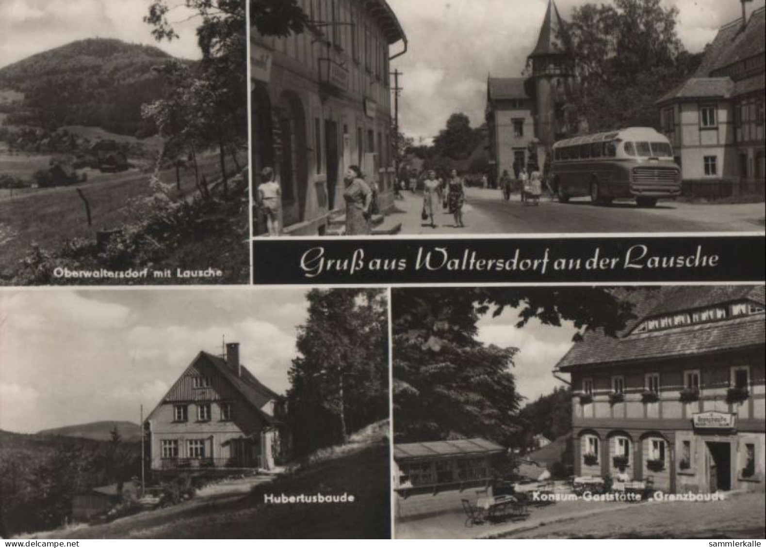 83687 - Grossschönau-Waltersdorf - U.a. Oberwaltersdorf Mit Lausche - 1970 - Grossschoenau (Sachsen)