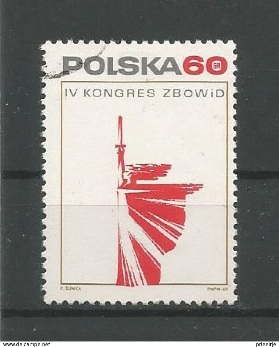 Poland 1969 Liberty & Democracy Y.T. 1799 (0) - Oblitérés