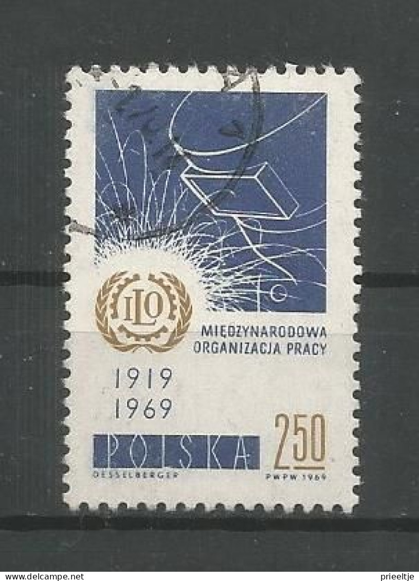 Poland 1969 O.I.T. 50th Anniv. Y.T. 1812 (0) - Oblitérés