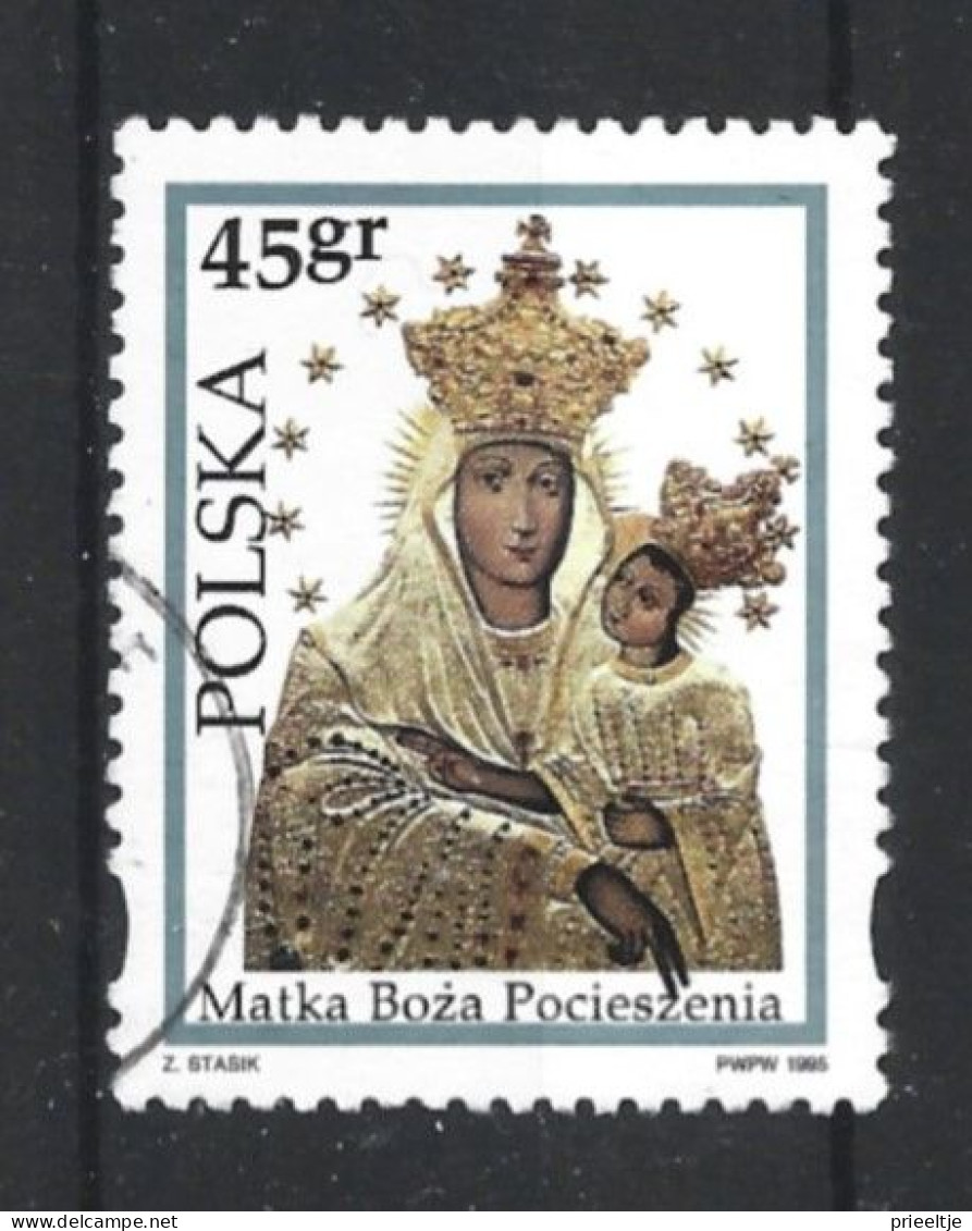 Poland 1995 Madona Statue Y.T. 3340 (0) - Oblitérés