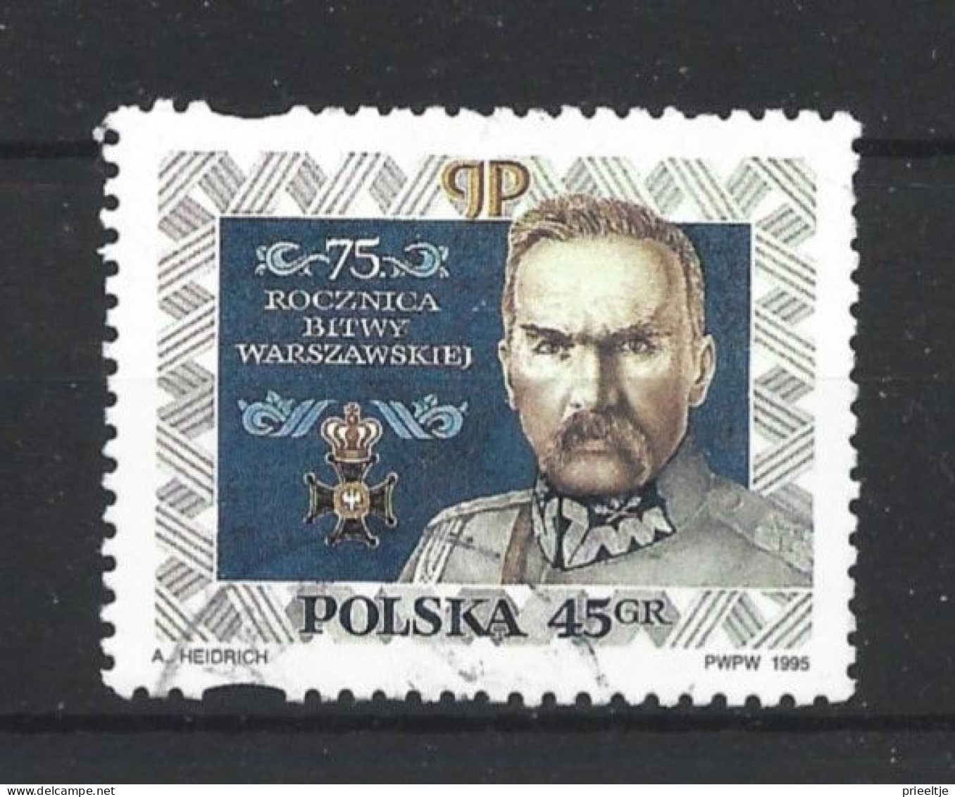Poland 1995 J. Pilsudski Y.T. 3341 (0) - Usati