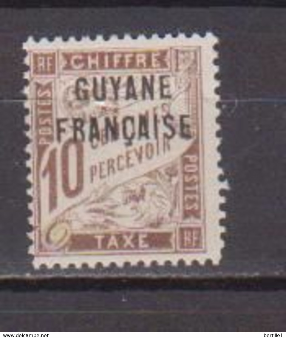 GUYANE        N°  YVERT TAXE 2 NEUF AVEC CHARNIERES  ( CHARN 02/03 ) - Neufs