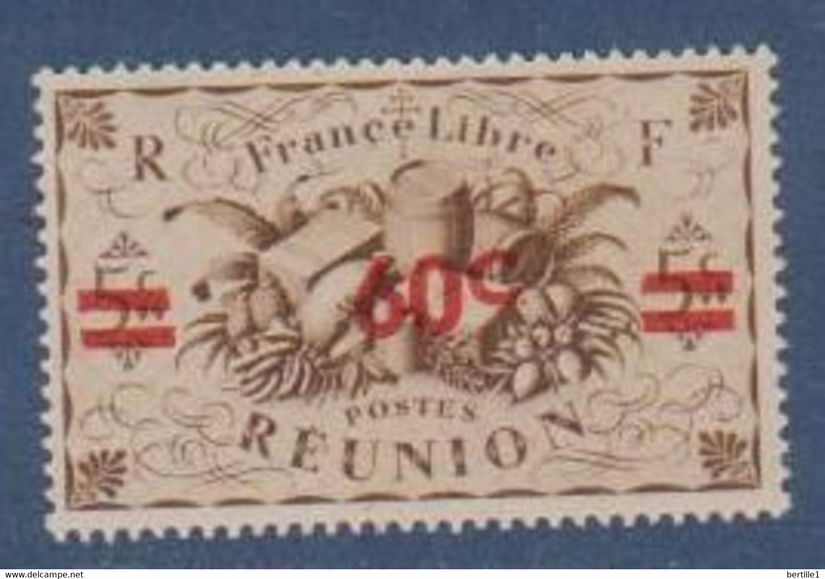 REUNION        N°  YVERT    253    NEUF SANS  CHARNIERES      ( SCH 02/32 ) - Neufs