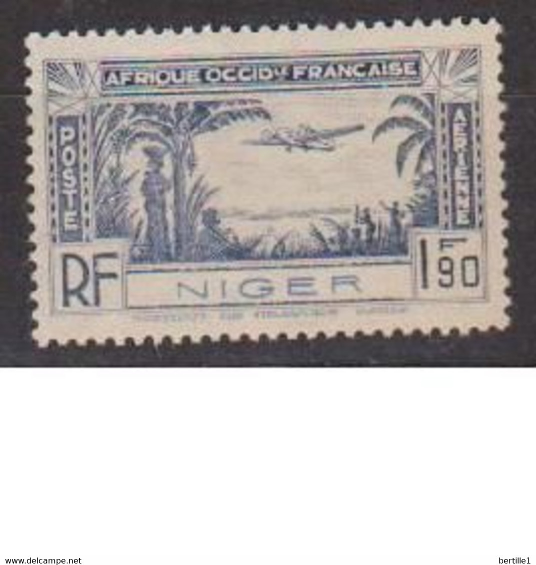 NIGER    N° YVERT   :   PA 1  NEUF SANS  CHARNIERES     ( NSCH 2/27 ) - Unused Stamps