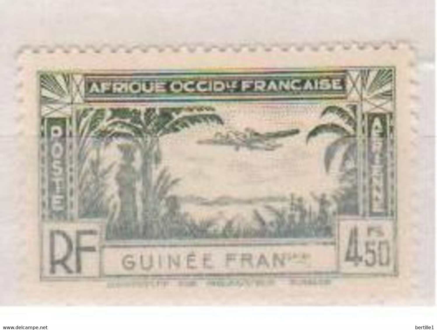 GUINEE        N°  YVERT  PA 3    NEUF AVEC CHARNIERES      (CHAR   02/05) - Unused Stamps