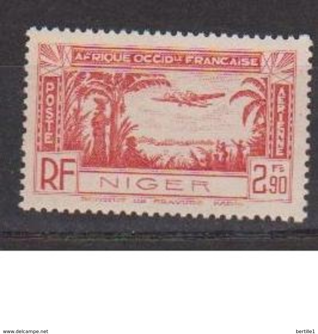 NIGER        N°  YVERT  :   PA 2   NEUF AVEC  CHARNIERES      ( Ch 1/30  ) - Unused Stamps