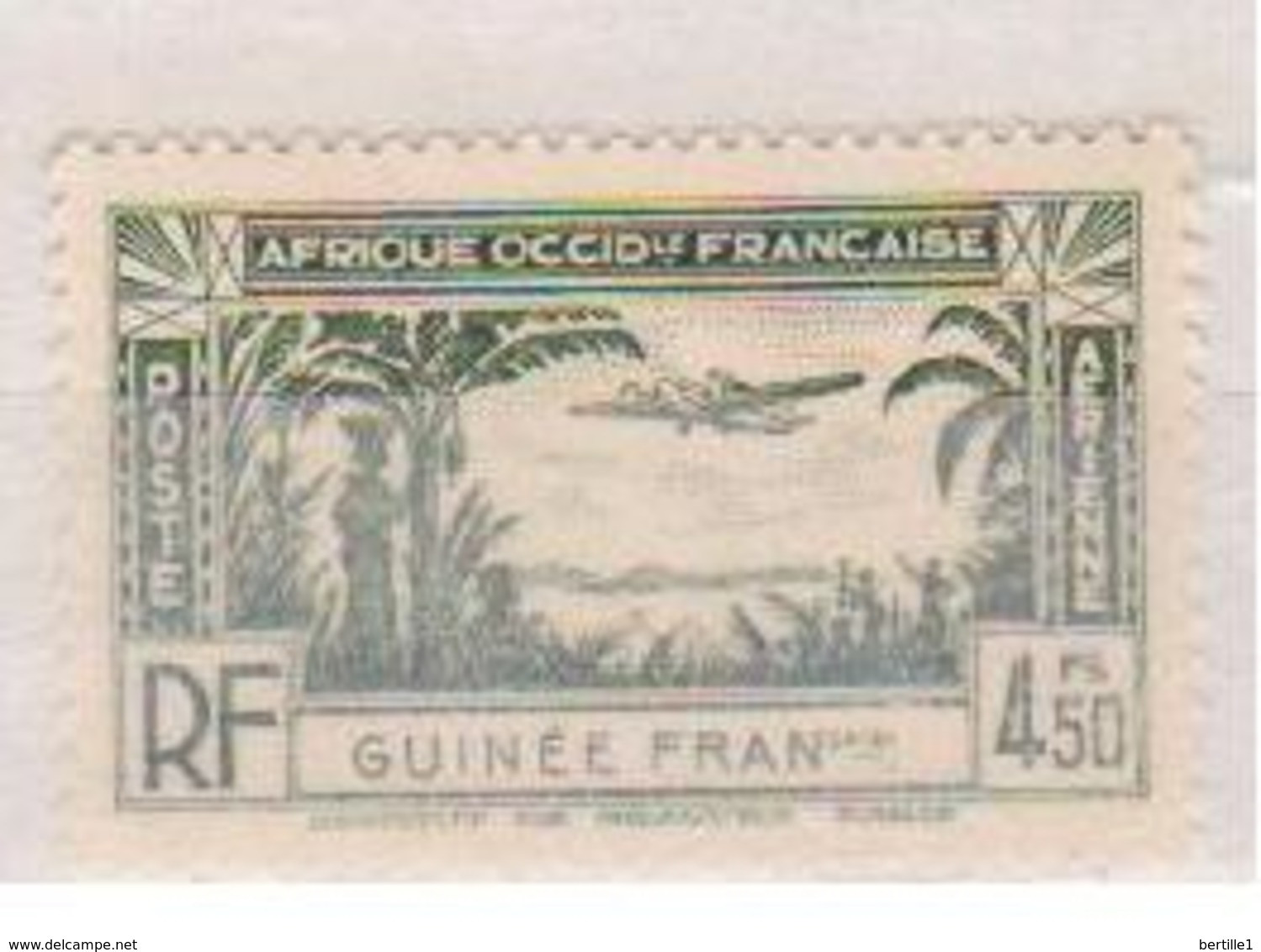 GUINEE           N°  YVERT  :  PA 3   NEUF AVEC  CHARNIERES      ( Ch 017    ) - Unused Stamps