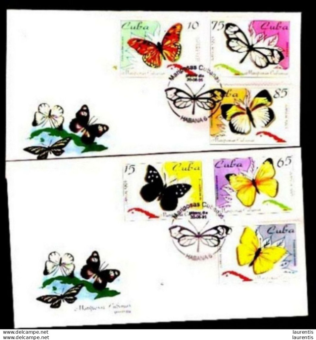 783  Butterflies - Papillons -  1995 FDC  - Cb - 3,85 - Papillons