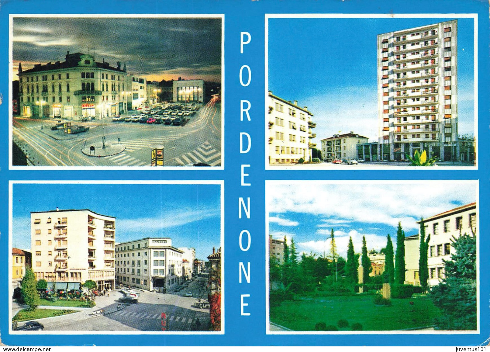 CPSM Pordenone-Multivues-Timbre      L2815 - Pordenone