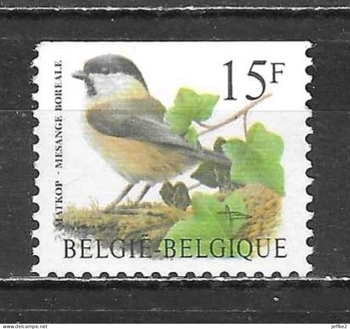 R82Cu**  Buzin - Mésange Boréale - Mauvaise Découpe - Bonne Valeur - MNH** - LOOK!!!! - Coil Stamps