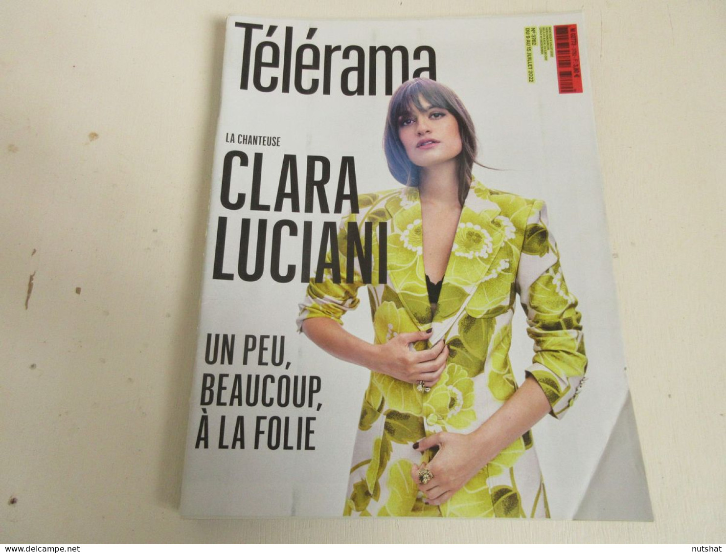 TELERAMA 3782 09.07.2022 Clara LUCIANI Gilles DELEUZE JAZZ FUNK DOMi JD BECK - Television