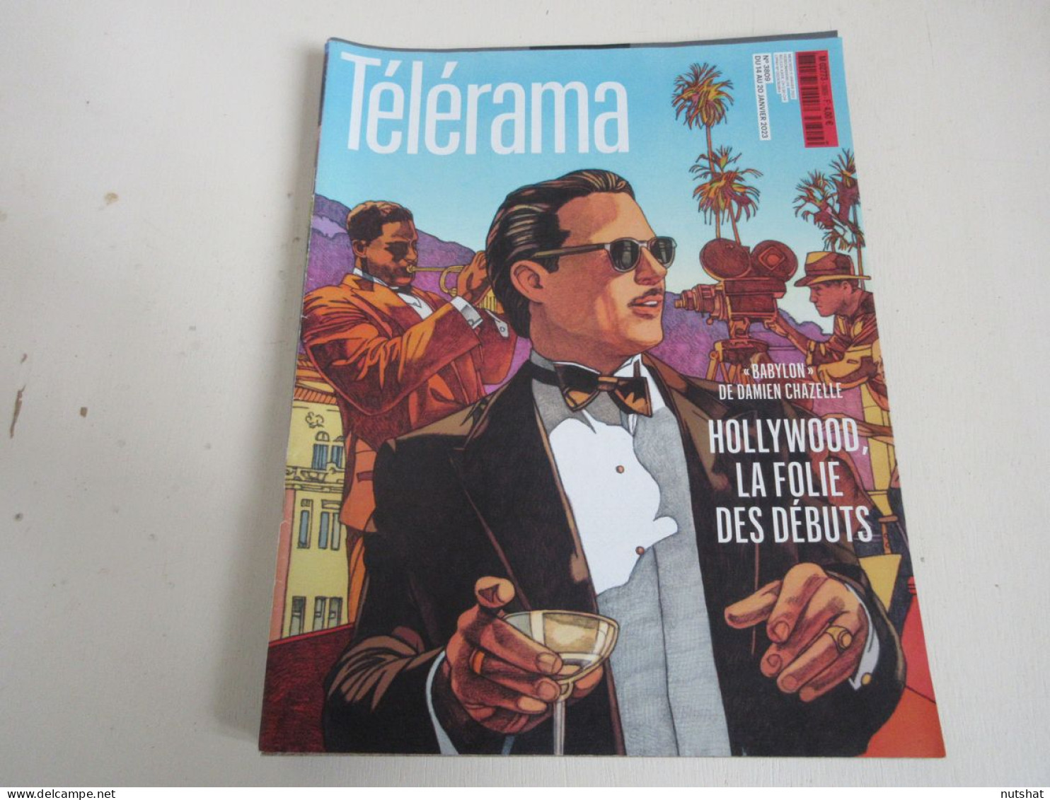 TELERAMA 3809 14.01.2023 Ramzy BEDIA HOLLYWOOD 1920 La FOLIE Des DEBUTS - Televisione