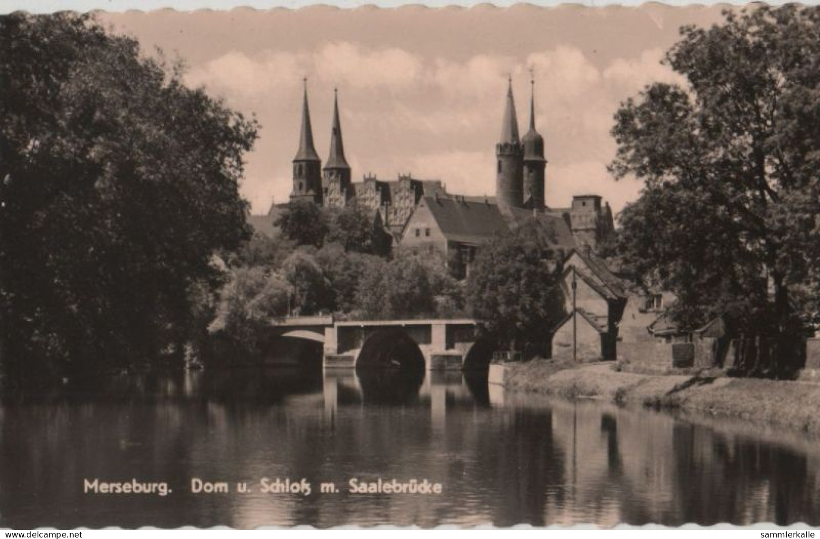 85794 - Merseburg - Dom Und Schloss Mit Saalebrücke - 1963 - Merseburg