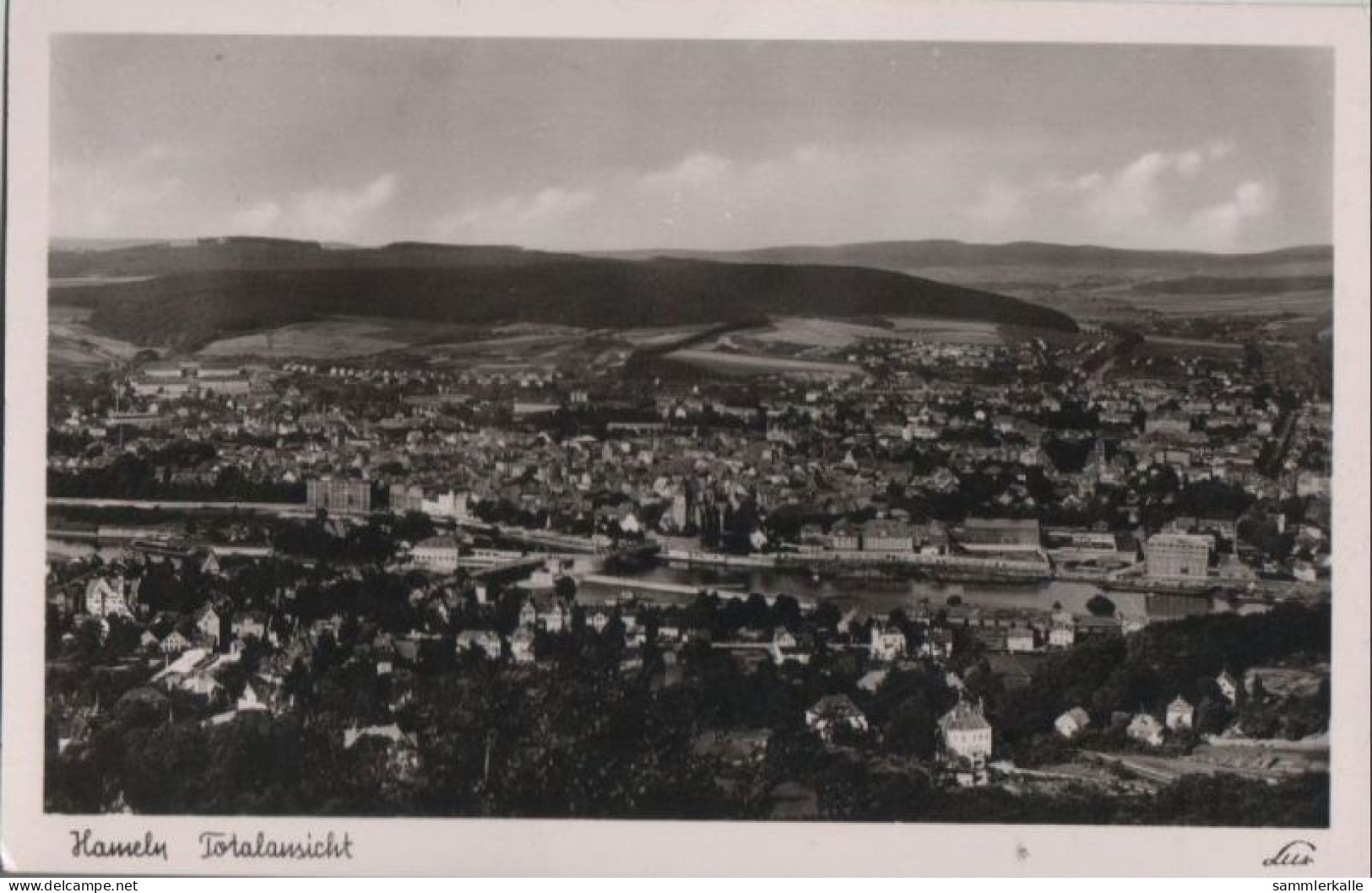 46568 - Hameln - Totalansicht - 1952 - Hameln (Pyrmont)